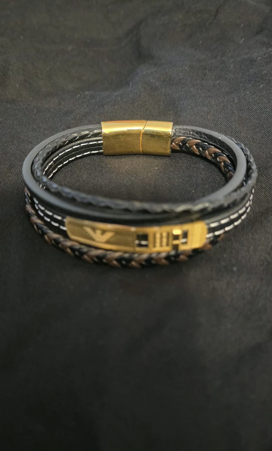 E.A Leather Bracelet - photo 3