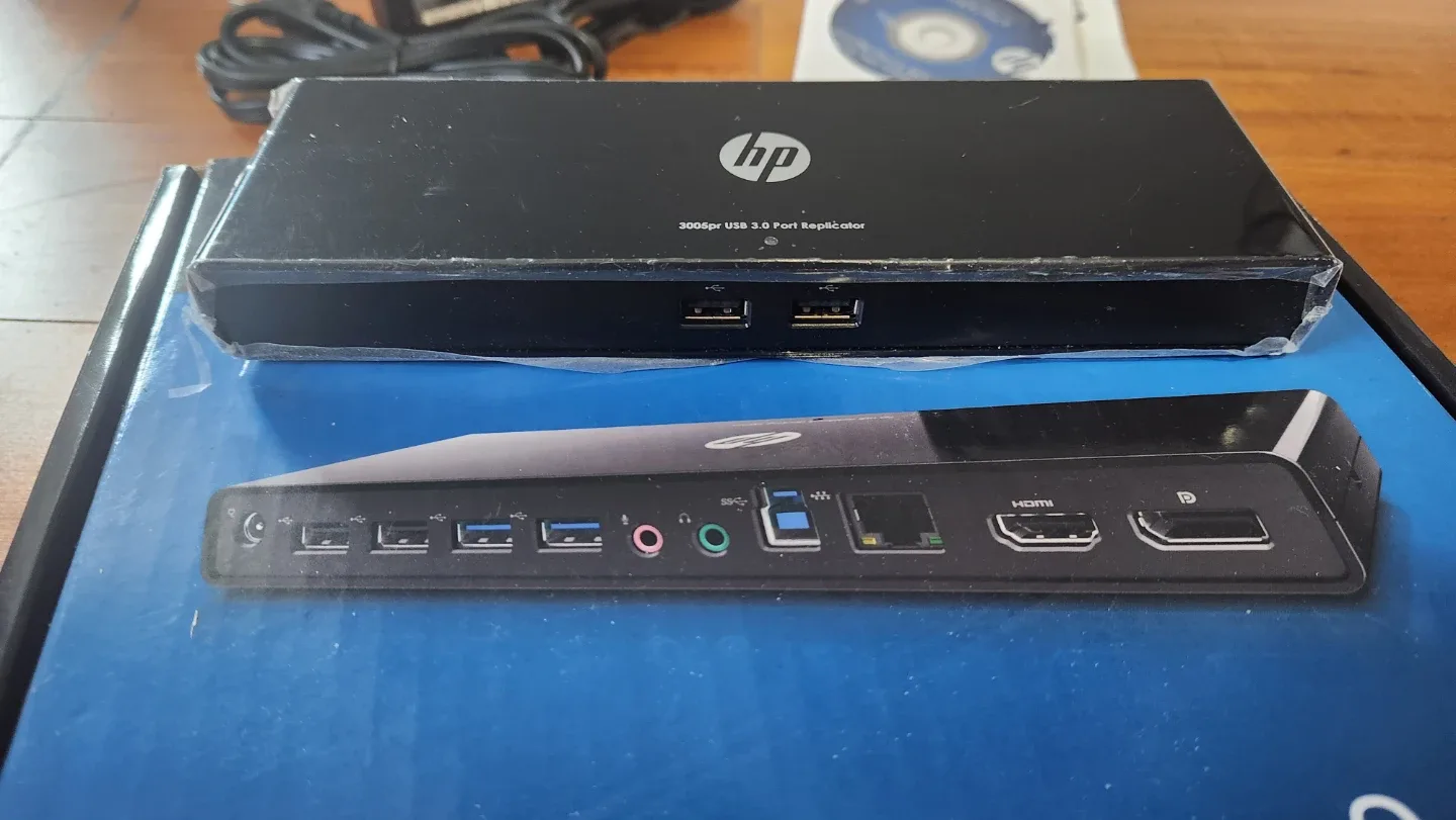 HP 3005PR USB 3.0 Port Replicator image indicator(3)