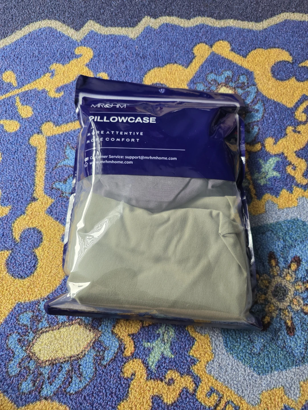 pillowcase, reused pillowcase packaging!