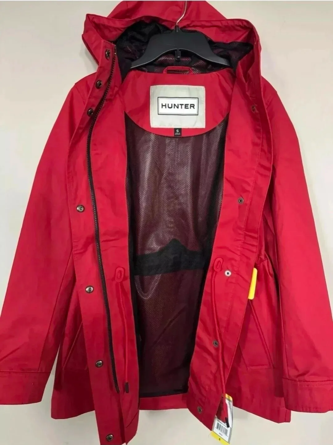 Hunter Red Raincoat - Size XL