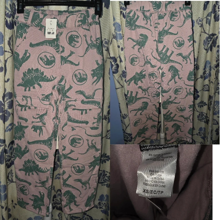 Boys Jurassic Park Pants size XS