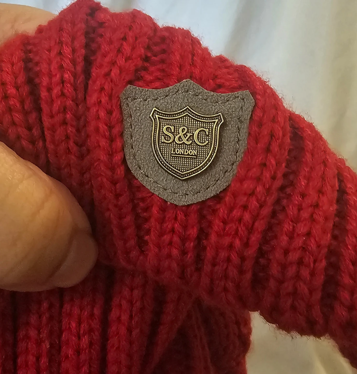 Red Sydney & Co. Turtleneck Dog Sweater - photo 4