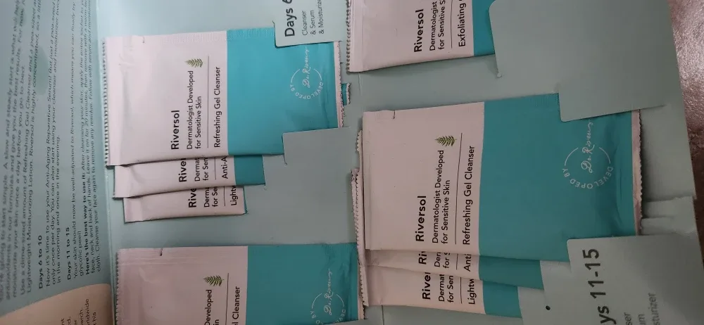 Riversol Cleanser & Serum Samples echo hero.🌱