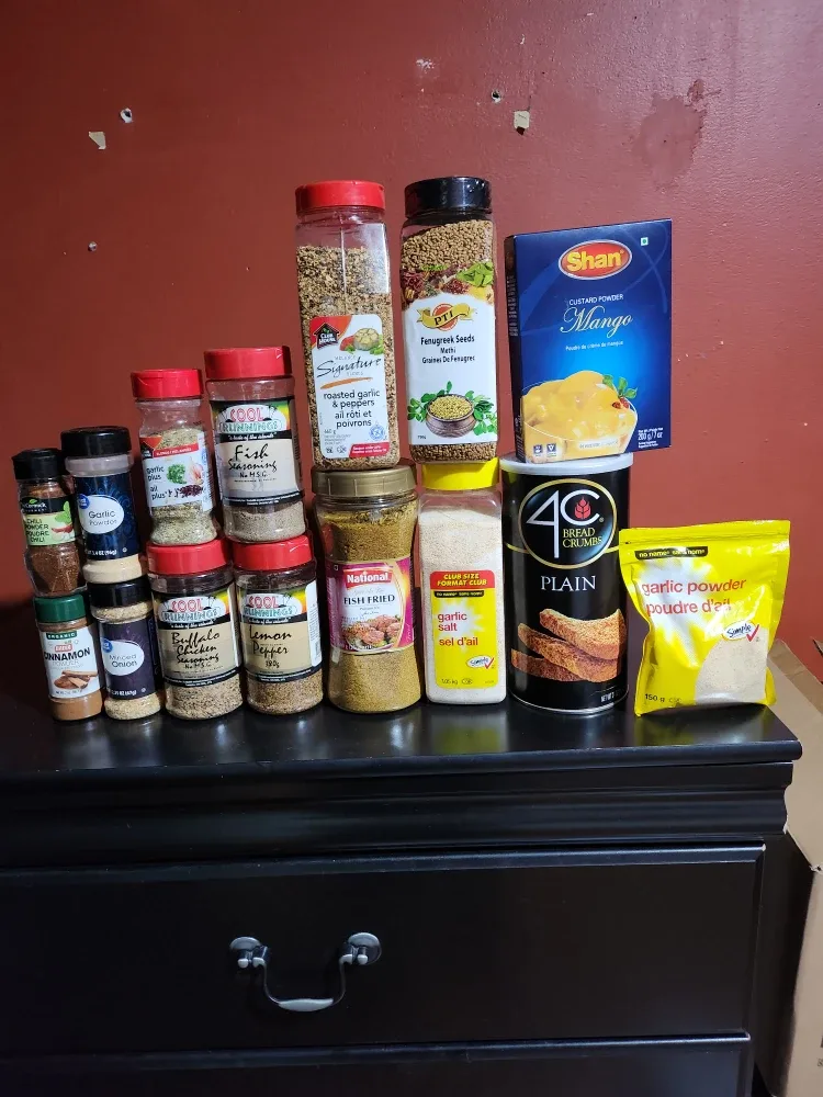 Variety of spices and seasonings image indicator(3)