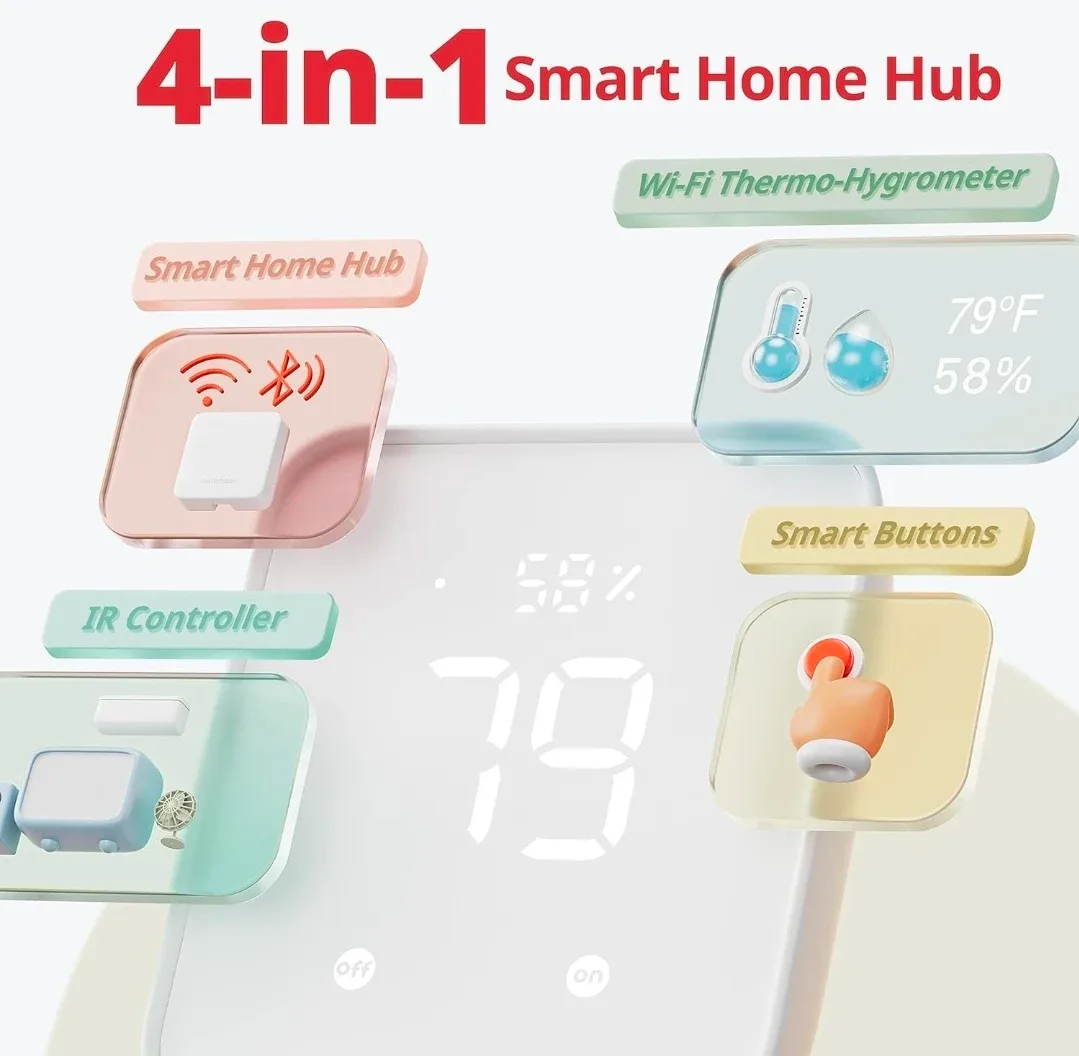 SwitchBot Hub 2 - 4-in-1 Smart Home Hub image indicator(2)