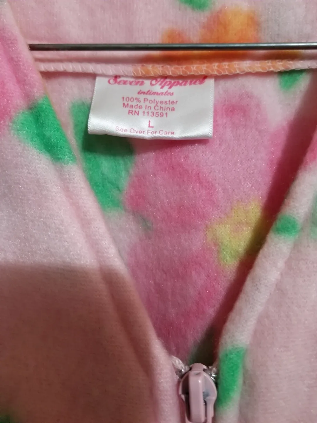 Seven Apparel Floral Robe - Size L #Cleanout image indicator(3)