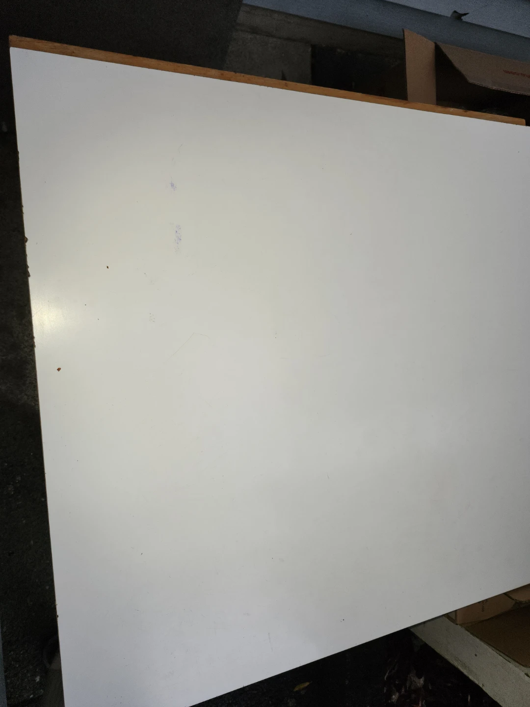 Drop Leaf Table - White Top, Wood Frame - photo 3