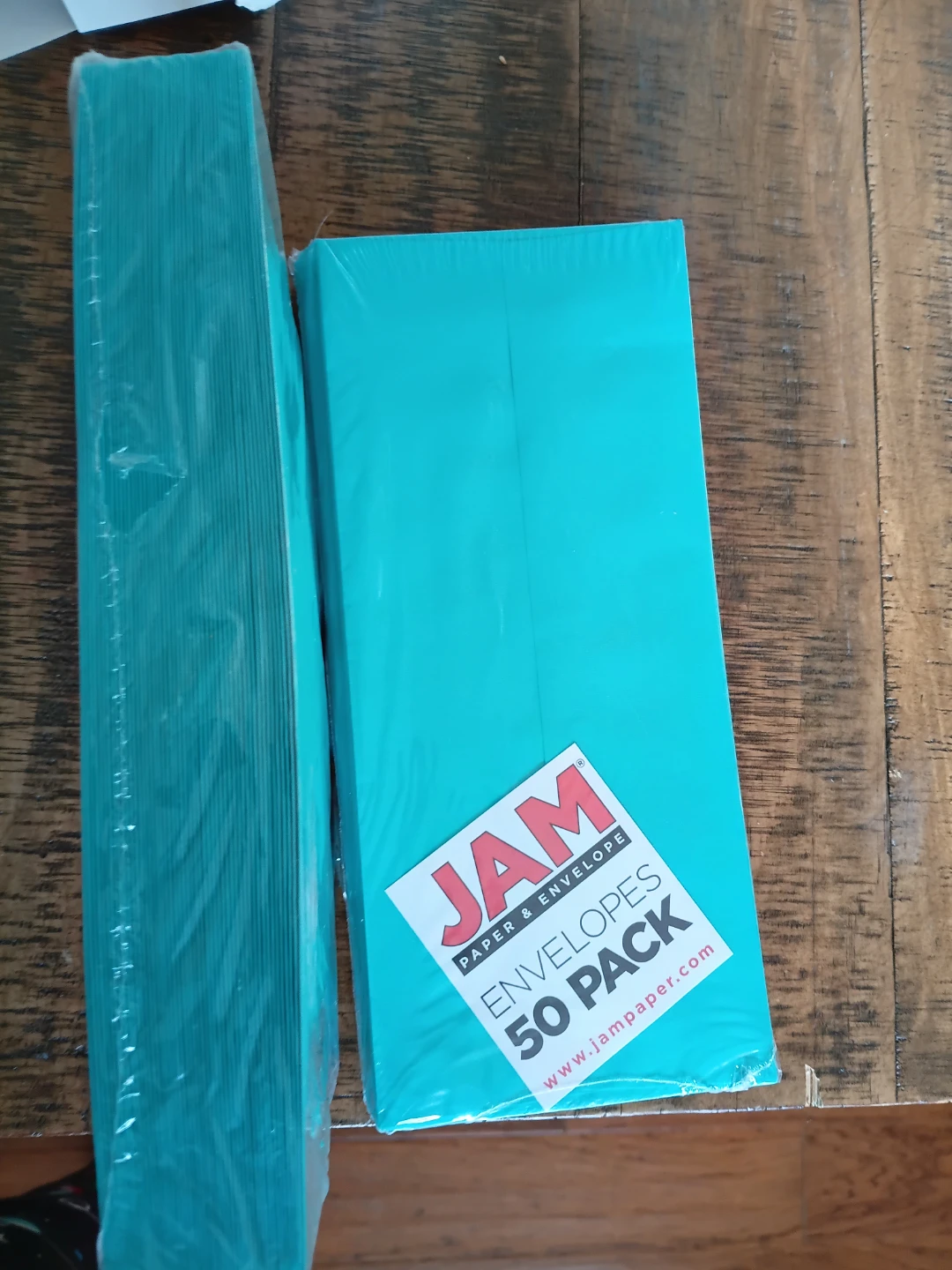 100 JAM Paper Teal Envelopes - 2x 50 Pack - photo 2