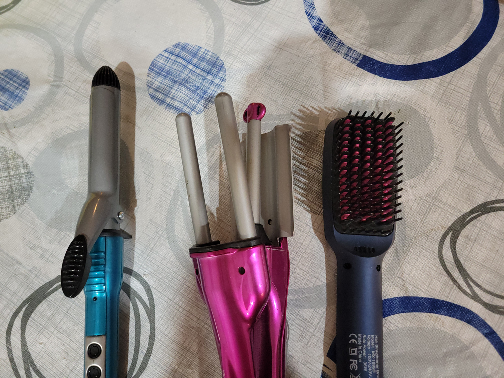 Curling Iron, Hair Waver, Straightening Brush - photo 2