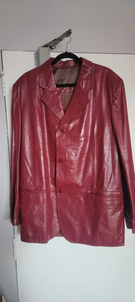 Munper Leather Blazer - Size 52