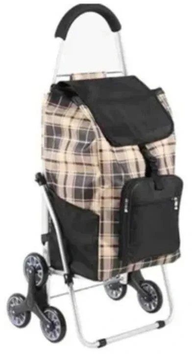 Stair Climbing Shopping Cart - Black