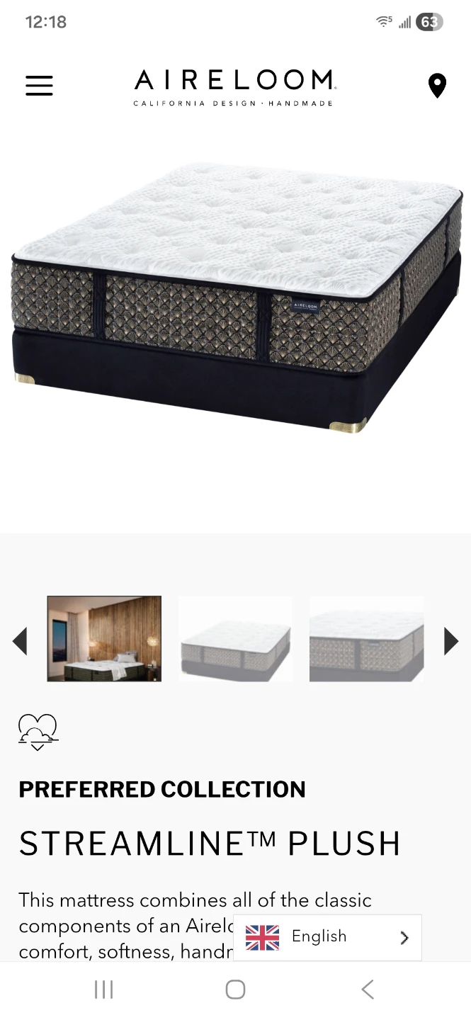 New Queen Size Aireloom Plush Mattress - photo 2