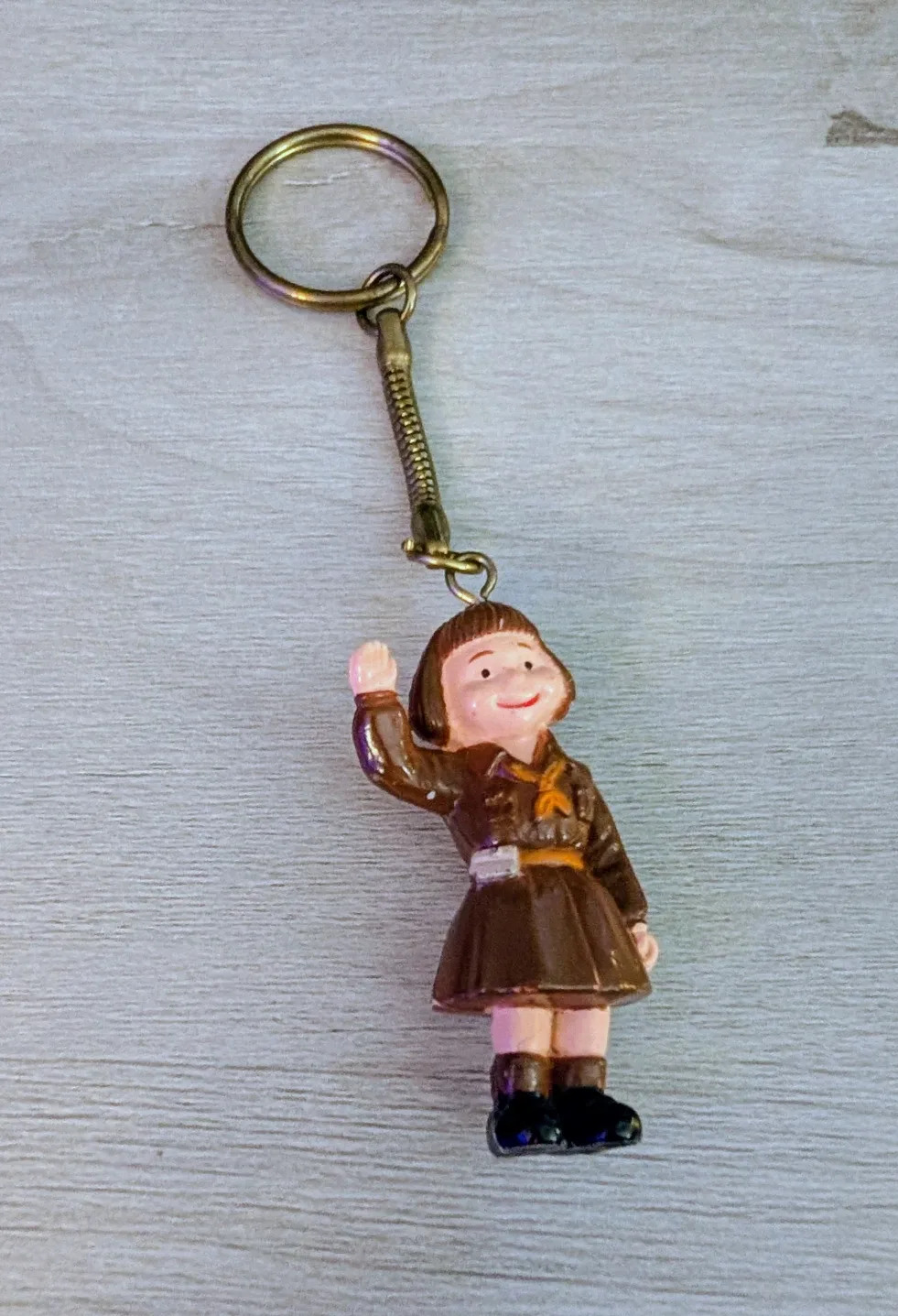 Brand New Girl Guide Keychain