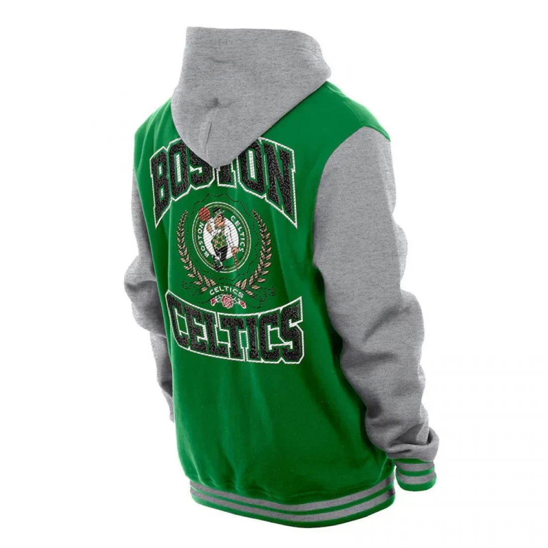 Boston Celtics Varsity Hoodie Jacket - photo 2