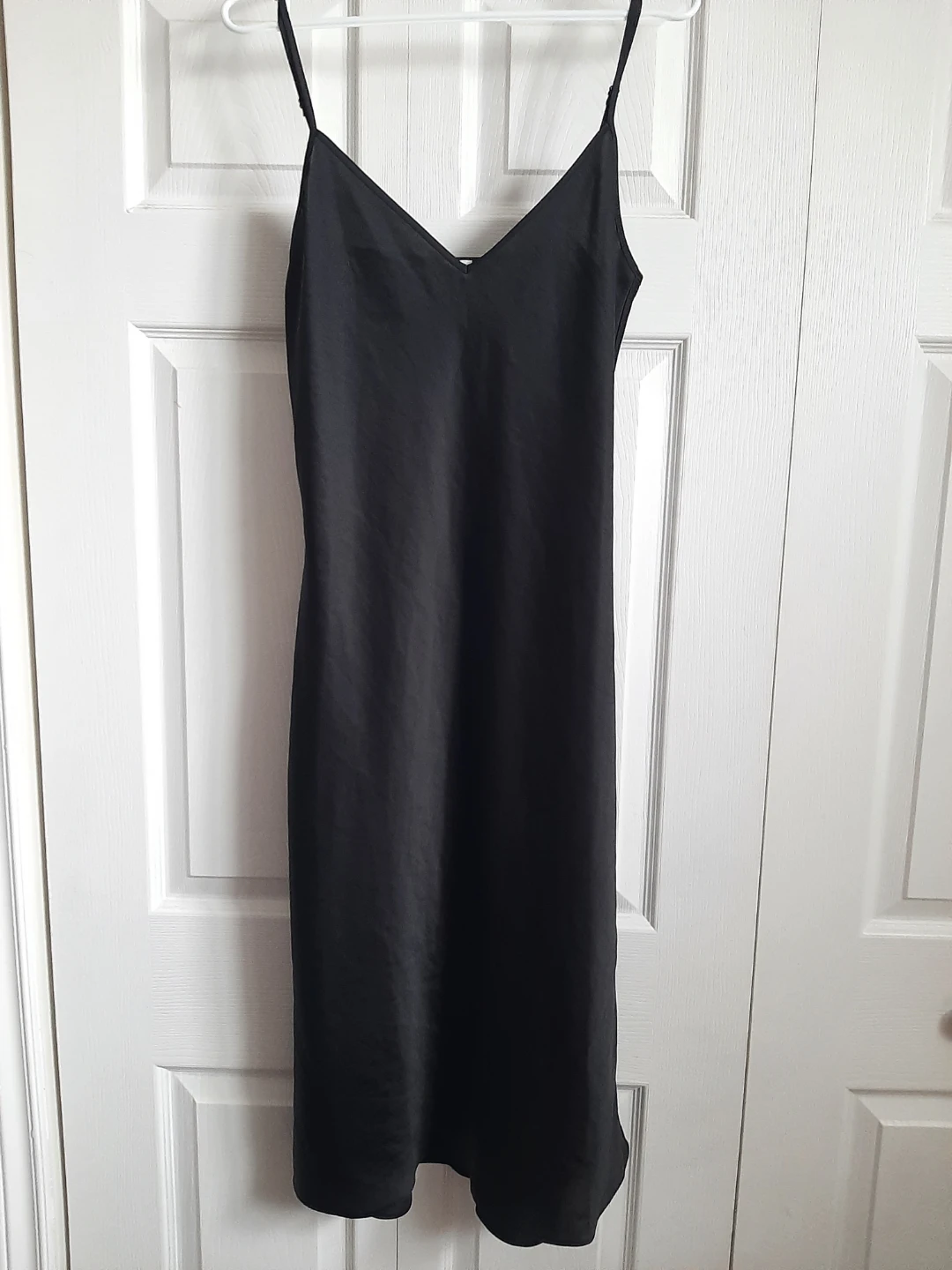 Aritzia Wifred Black Slip Dress