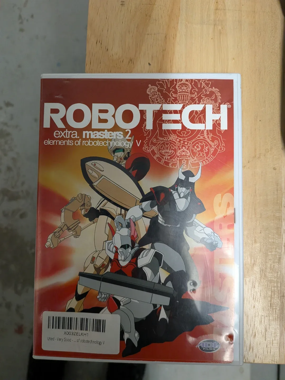 Robotech Extra Masters 2 DVD