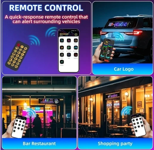 LED Car Display Board - Customizable Message Sign - photo 2
