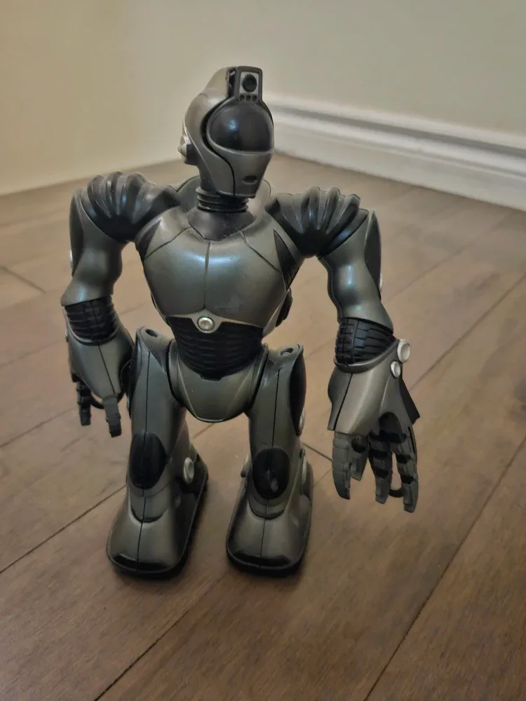 Silver Robot Toy