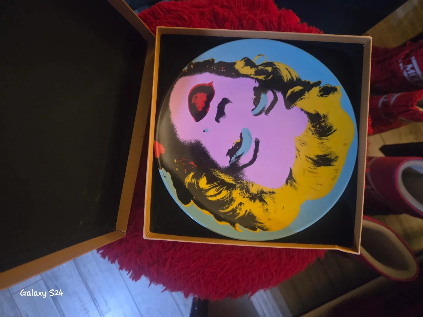 Andy Warhol Porcelain Plate in Box