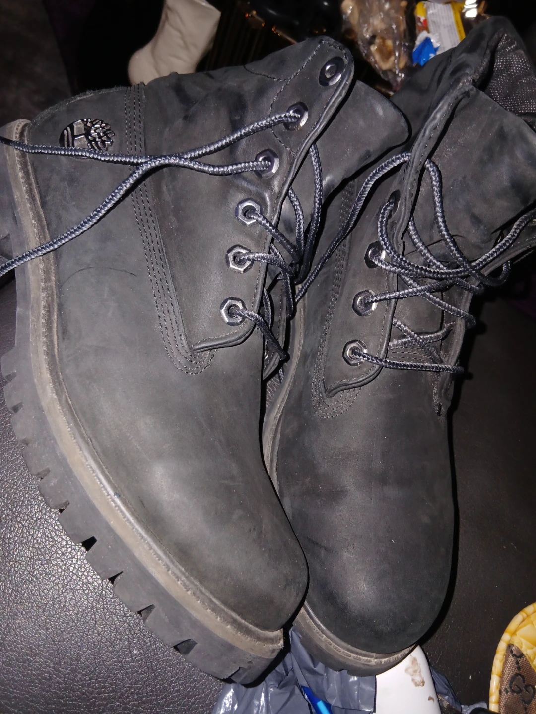 Timberland Black Boots