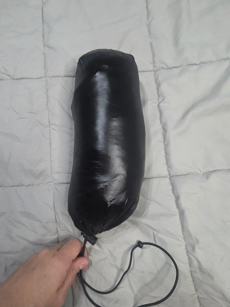 Black Puffer Jacket winter parka size small image indicator(9)