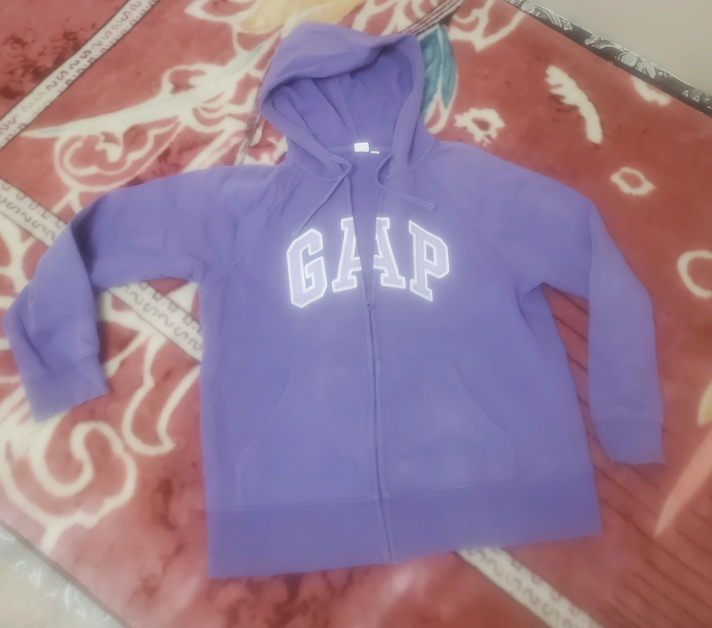 Women's  Gap Purple Zip-Up Hoodie - photo 2