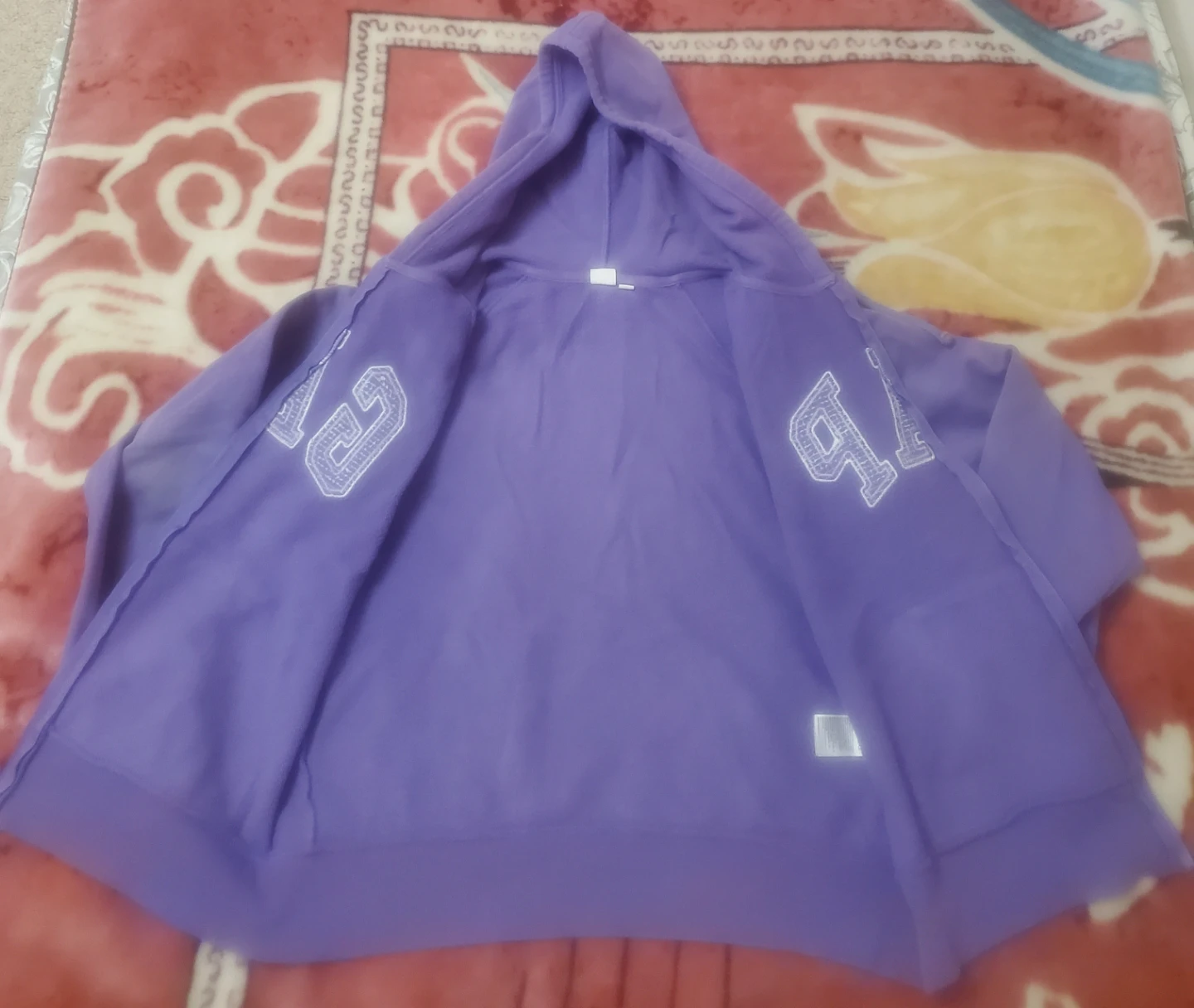 Women's  Gap Purple Zip-Up Hoodie - photo 5