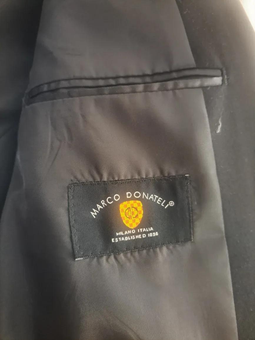 Marco Donateli Black Blazer image indicator(4)