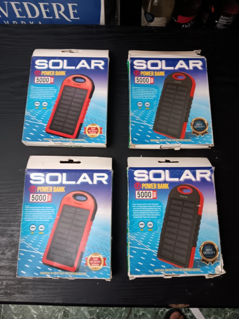 Solar Powered Portable Charger 5000mAh (EACH) - photo 2