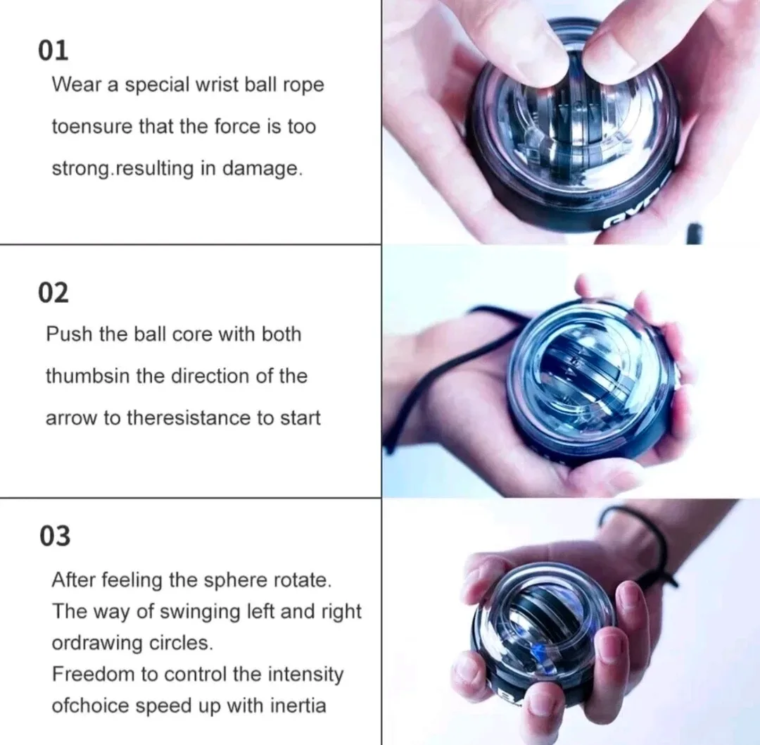 Gyro Ball - Wrist Exercise image indicator(2)
