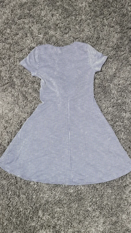 Caution to the Wind Striped Dress - Sz. M - photo 2