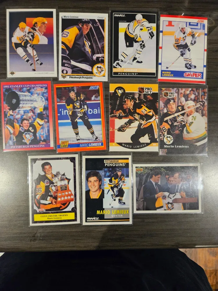 Mario Lemieux Hockey Cards Collection