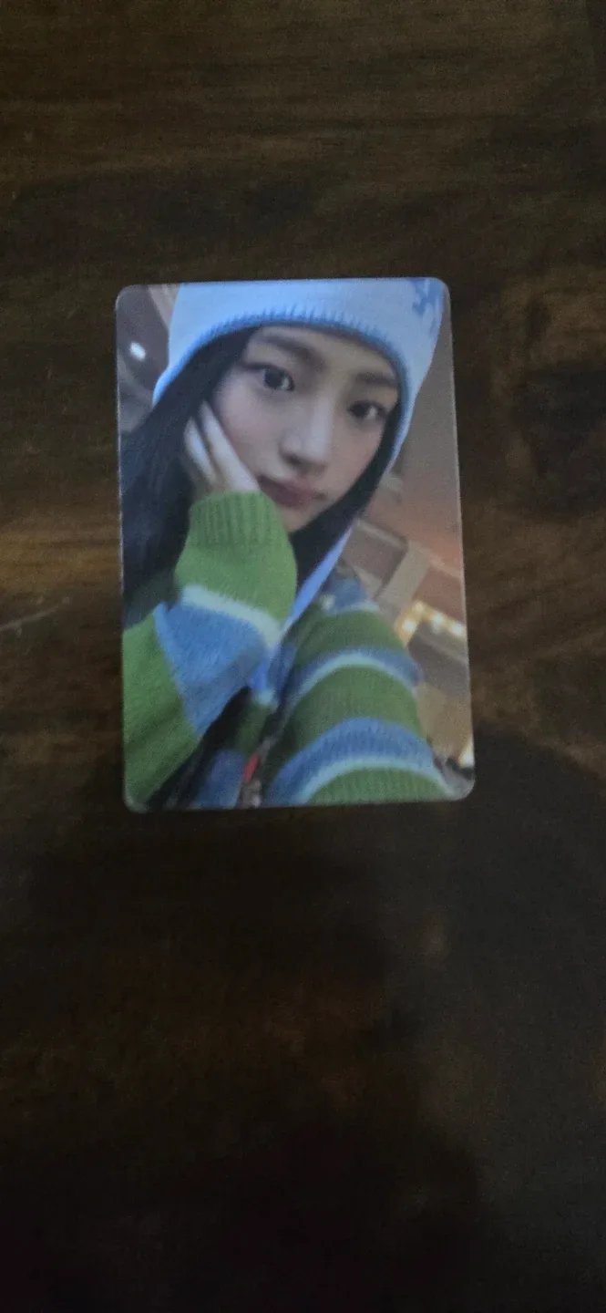 Newjeans minji photocard