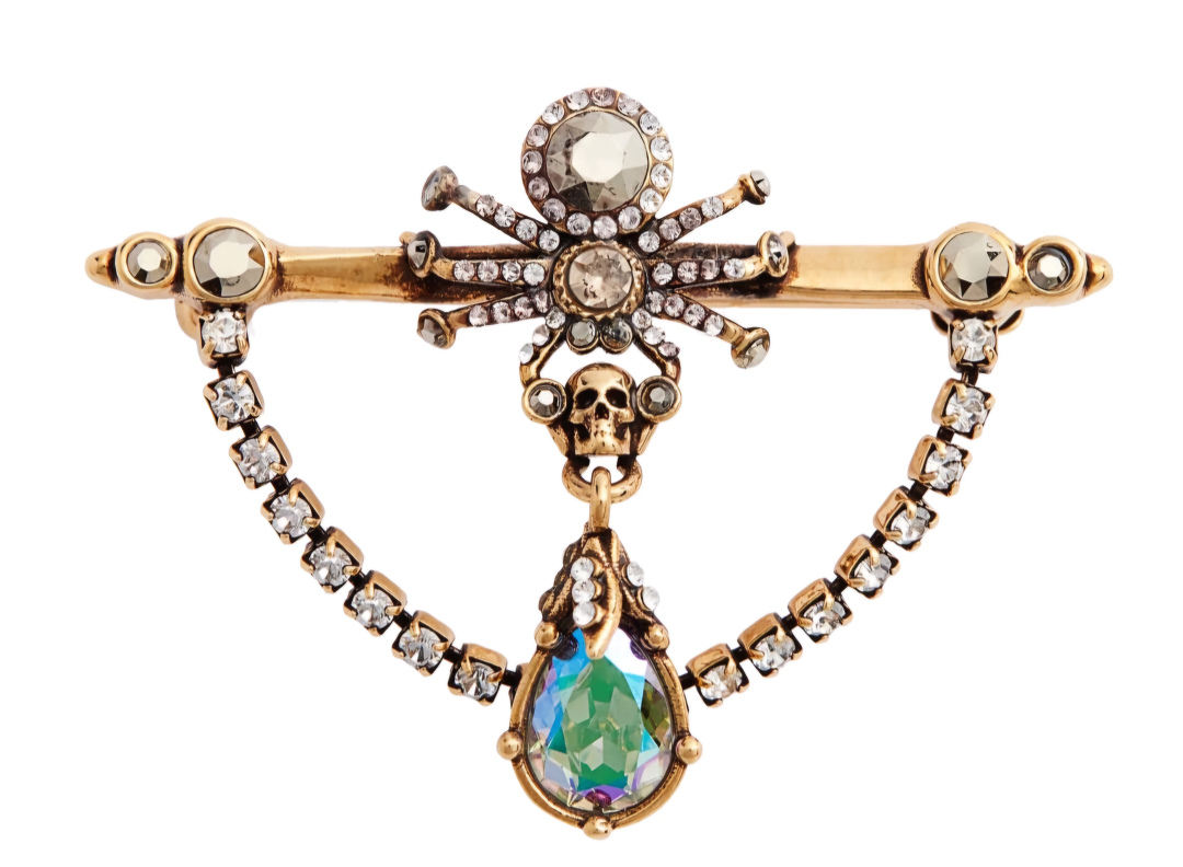 Alexander McQueen Very Rare Spider/Skull Brooch - photo 2