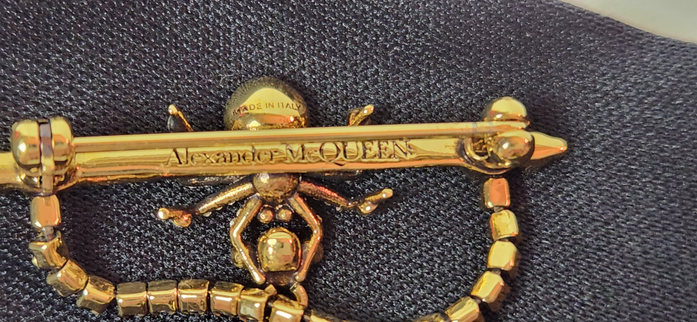 Alexander McQueen Very Rare Spider/Skull Brooch - photo 5