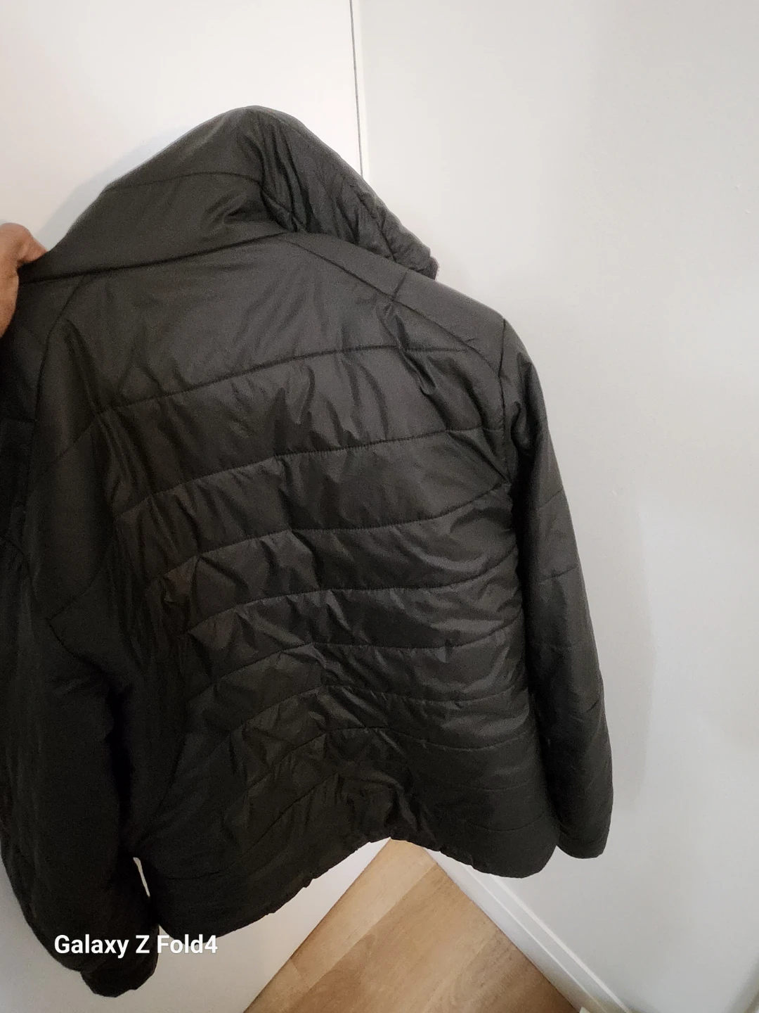 Black Puffer Jacket  / Down Jacket - Large (L) size