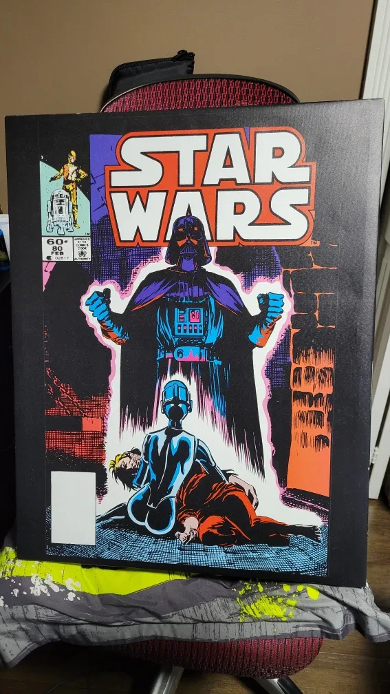 Artissimo Star Wars Darth Vader Canvas Wall Art image indicator(5)