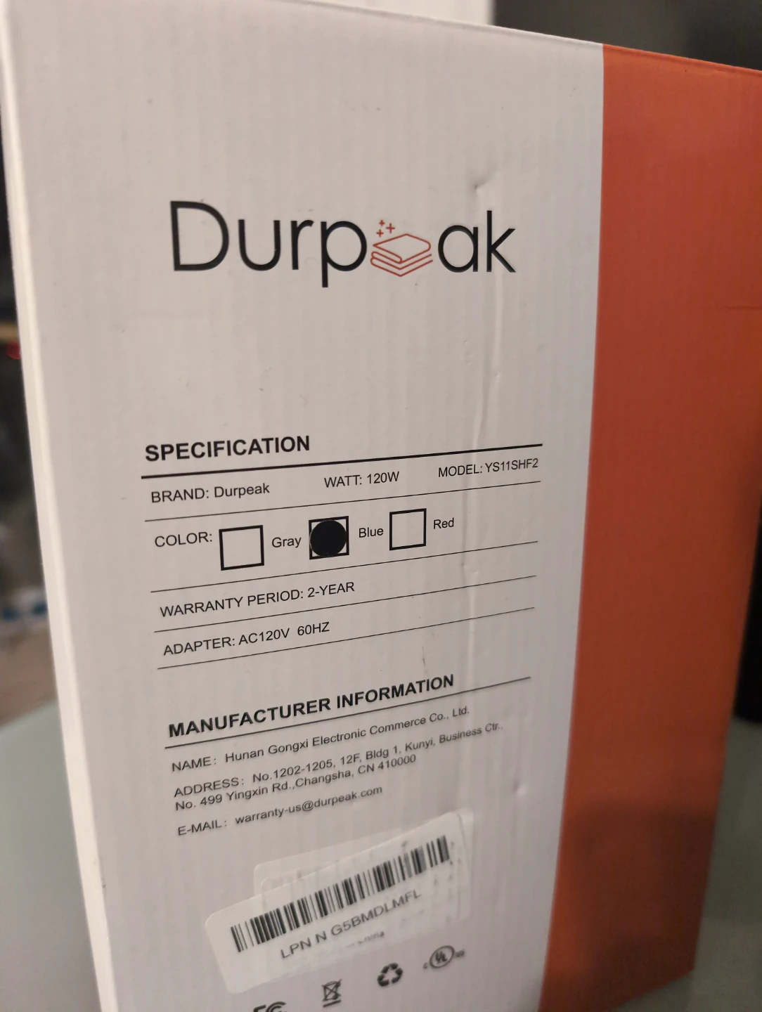 Durpeak Electric Heating Pad - New in Box - photo 2
