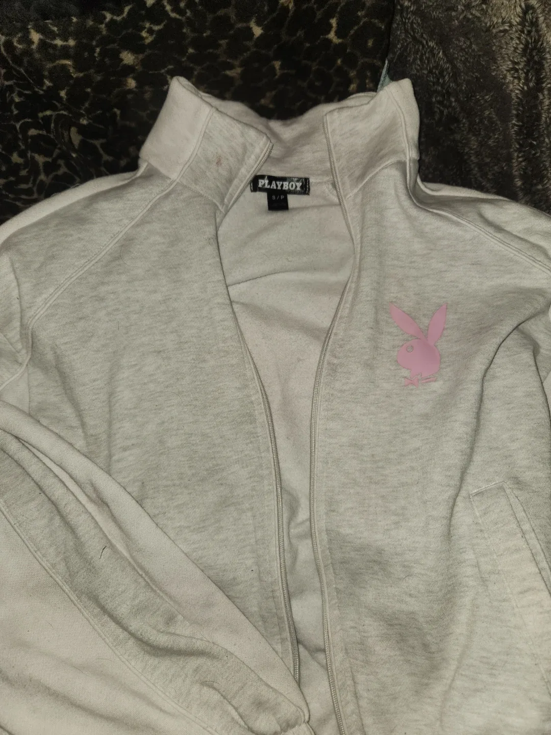 Playboy Zip-Up Jacket, Size S image indicator(2)