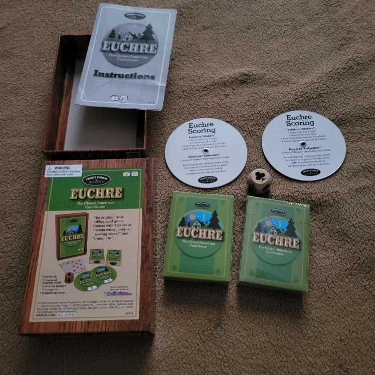 Front Porch Classics Euchre Card Game image indicator(2)