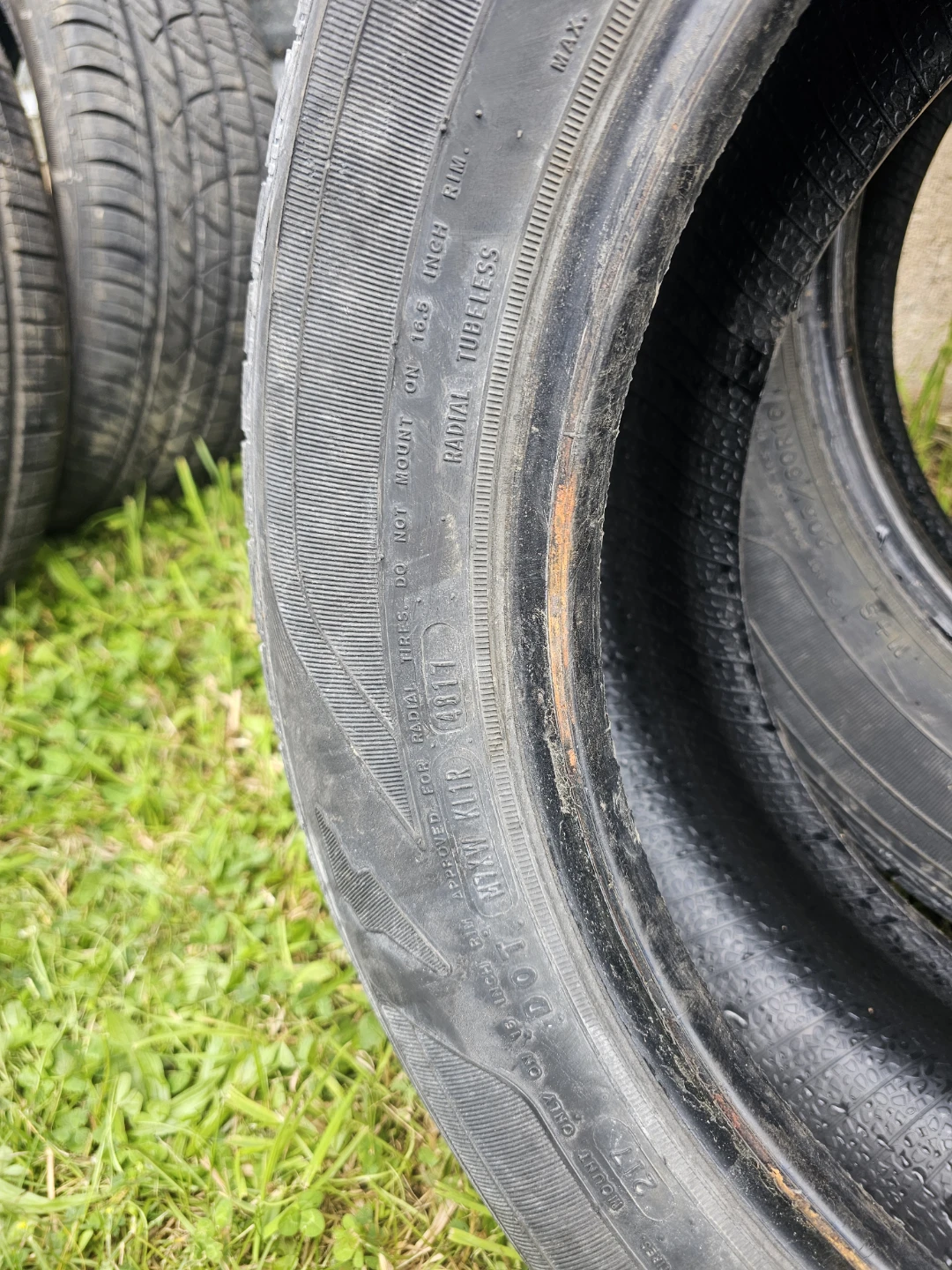 2X205/60R16 Goodyear Assurance all season tires only 2 - photo 2