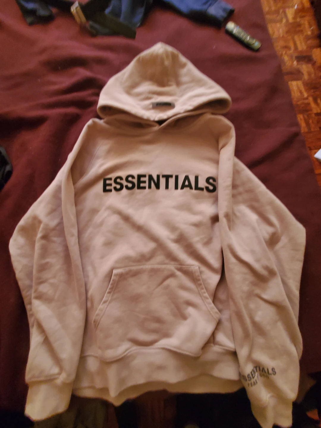 Essentials Fear of God Hoodie size large