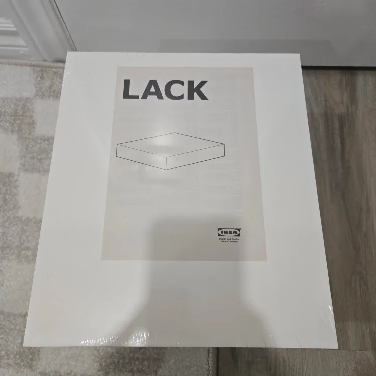 NEW 4 Ikea Lack Floating Shelves #Cleanout image indicator(2)