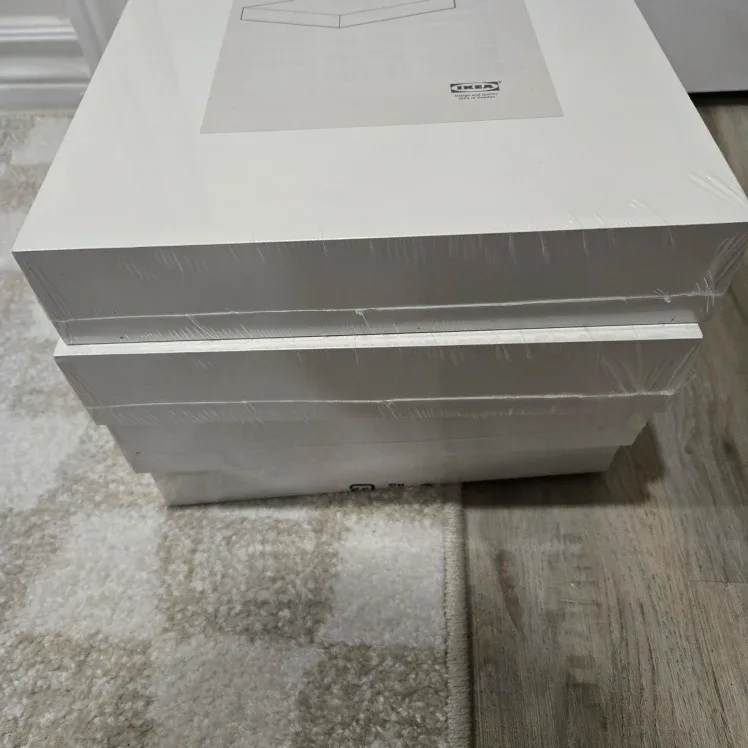 NEW 4 Ikea Lack Floating Shelves #Cleanout image indicator(3)