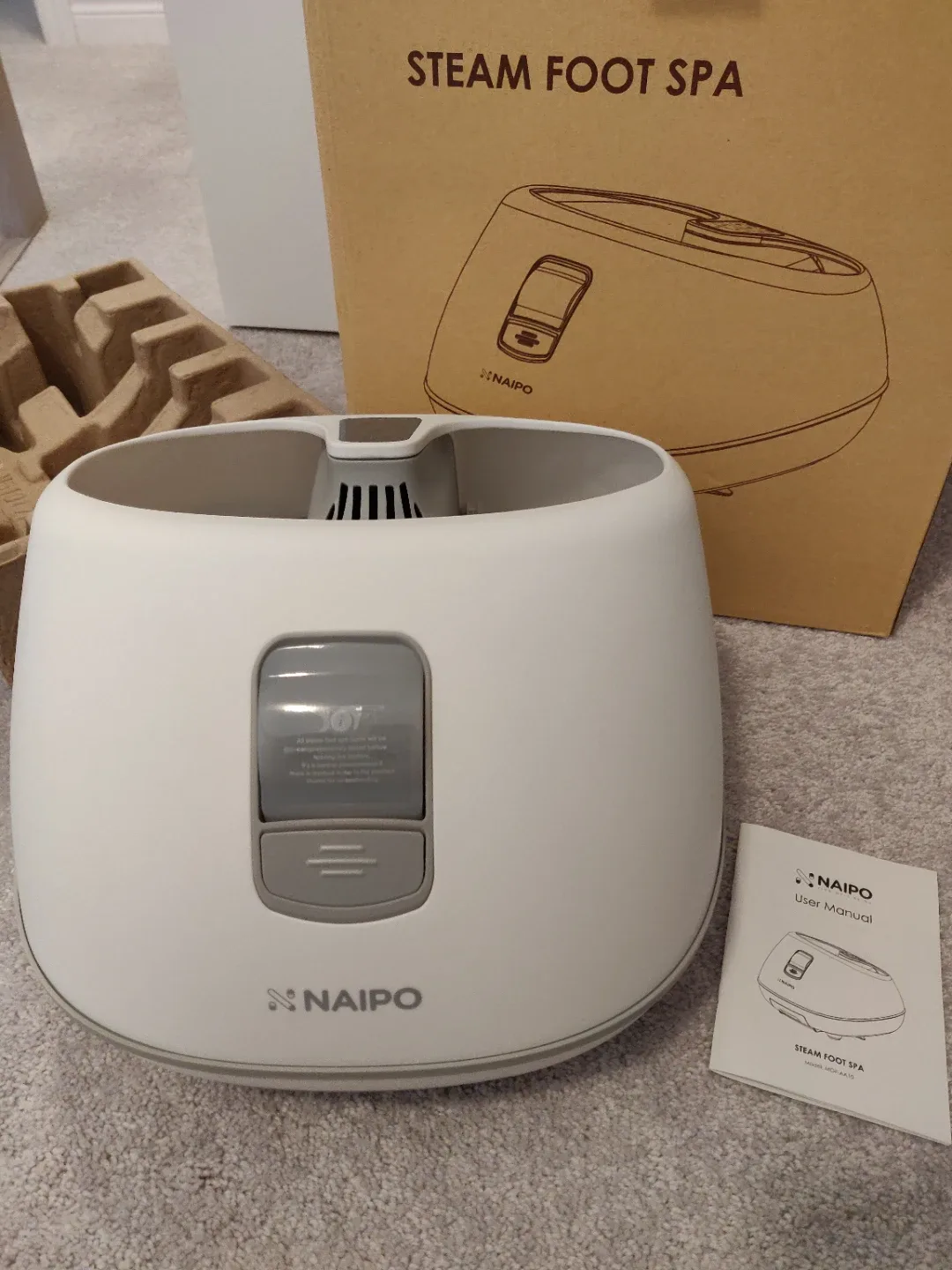 Brand New Naipo Steam Foot Spa