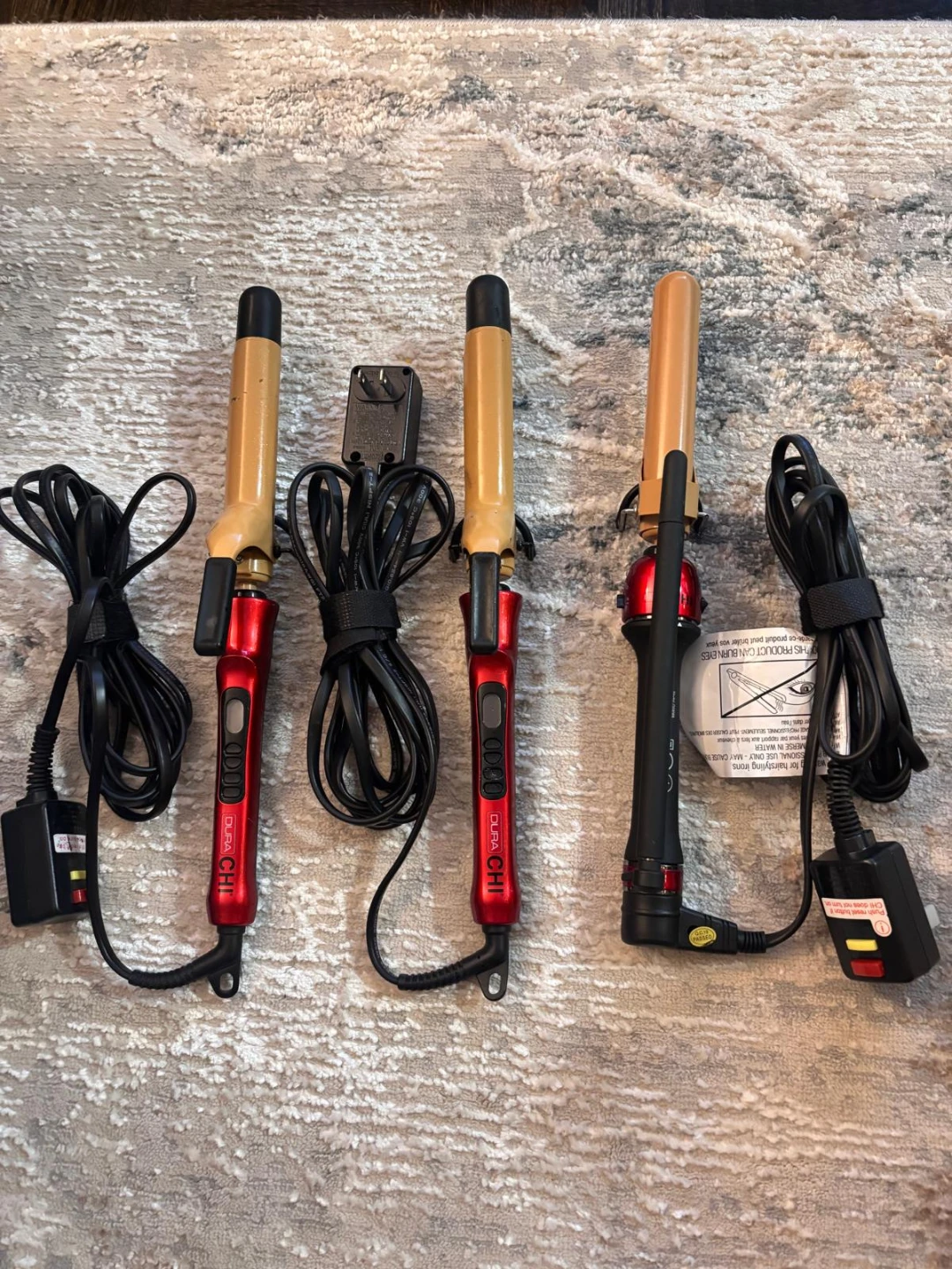CHI Lava & Onyx Curling Irons - Set of 5 - photo 5