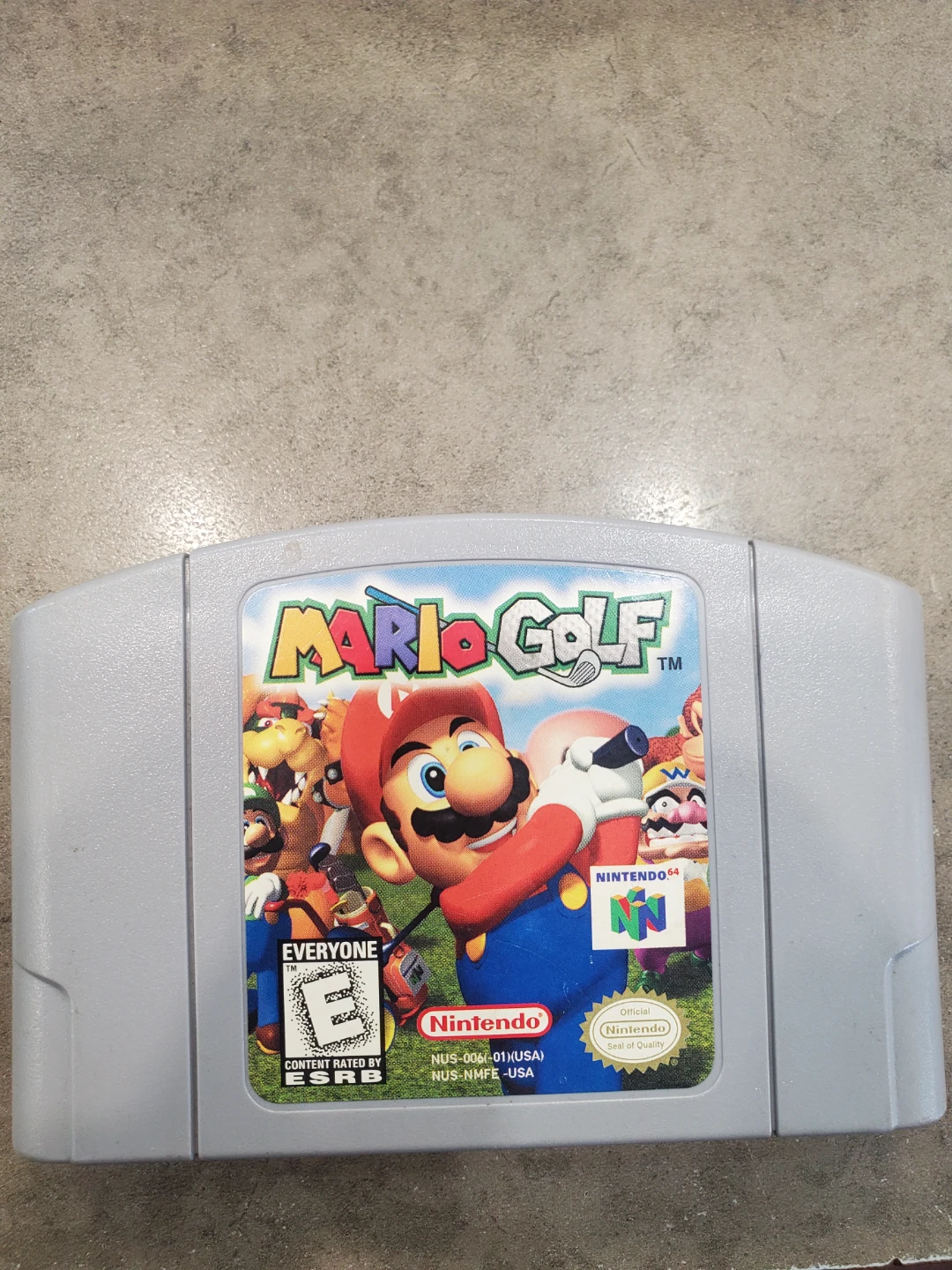 Mario Golf Nintendo 64 Game