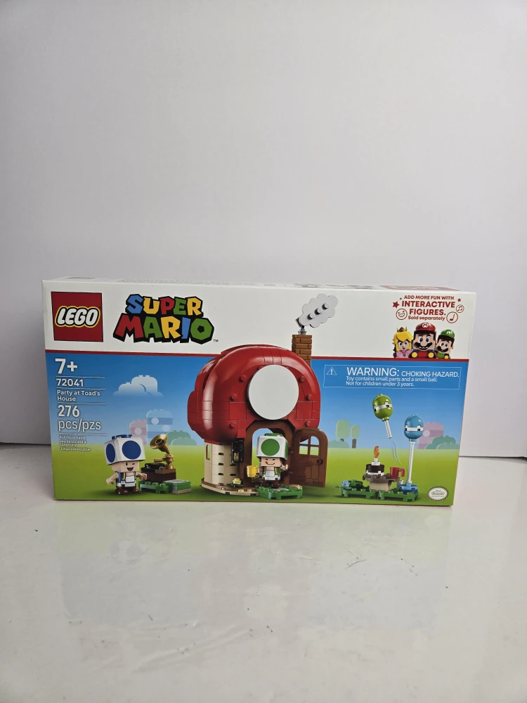 Brand new lego mario toads house 72041