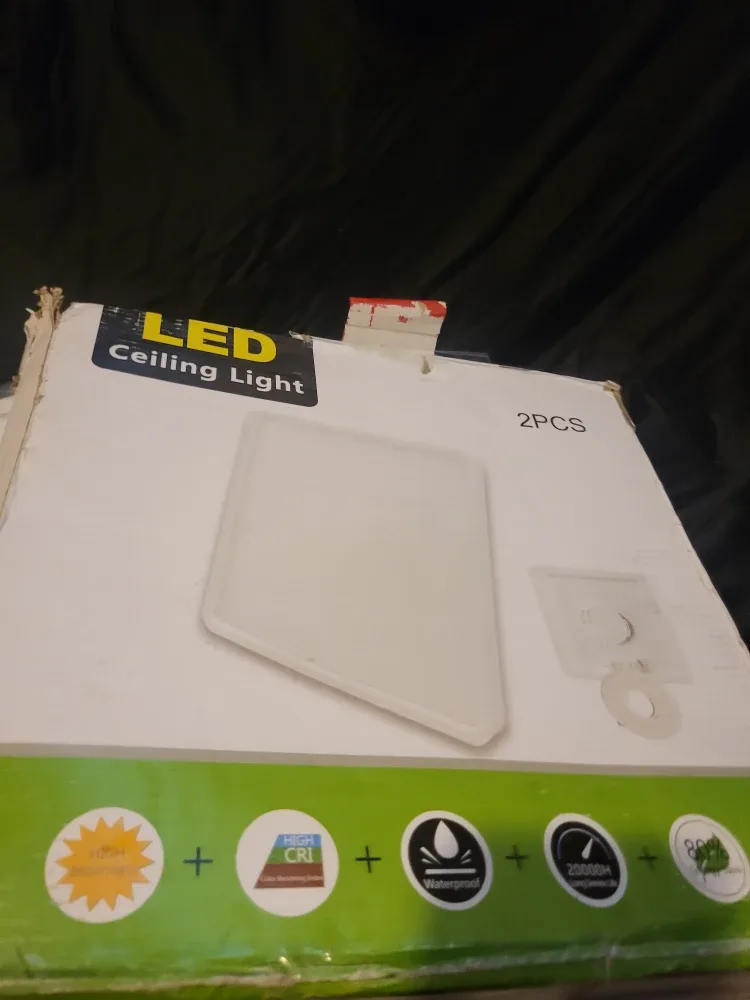 LED Ceiling Light - 2 Pieces