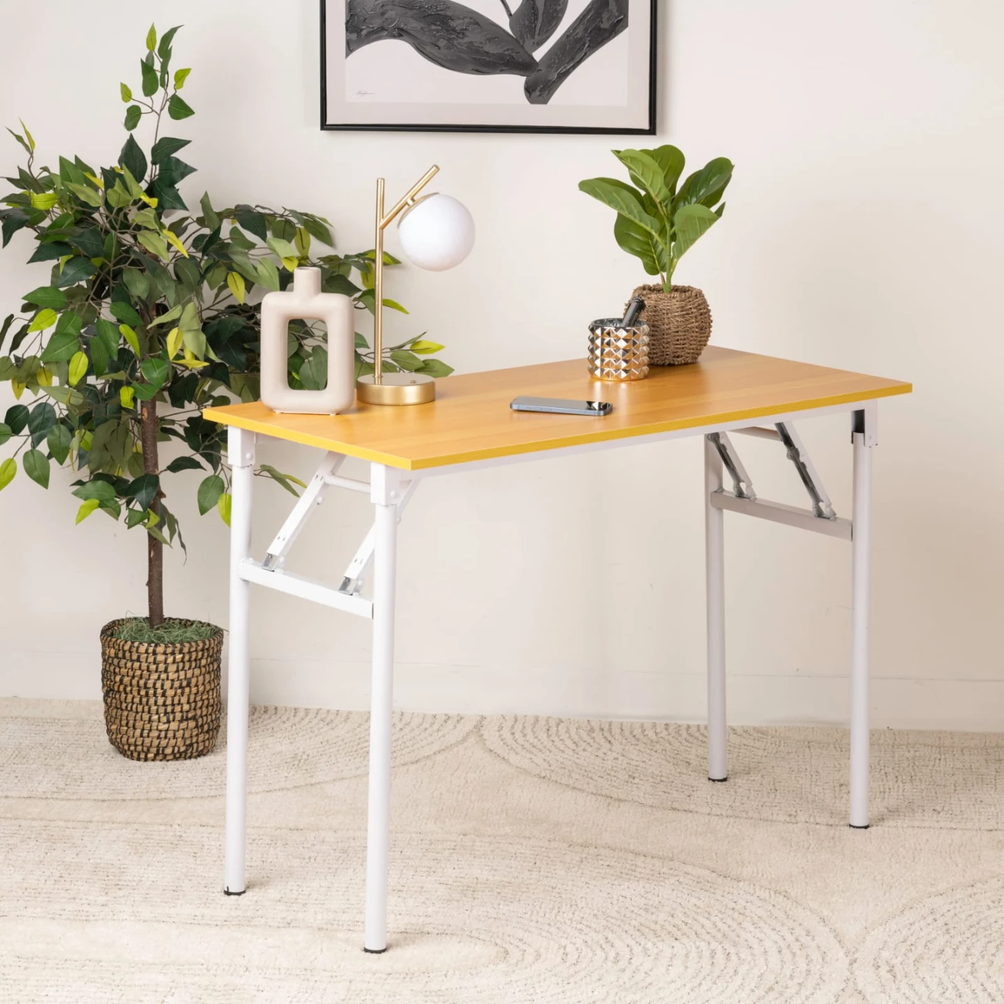 Folding Desk - Black - photo 3